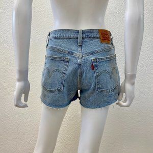 Medium Wash Levi's Cutoff Shorts
